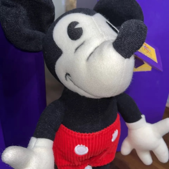 Disneyland Mickey Mouse 13" Plush Doll 75th Anniversary - Picture 2 of 6